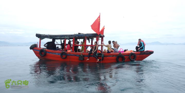 2014-03-27 三亚东岛+西岛串联横渡-创造新的历史！DSC08384