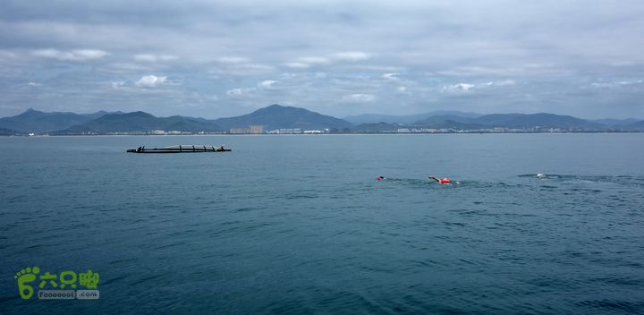 2014-03-27 三亚东岛+西岛串联横渡-创造新的历史！DSC08400