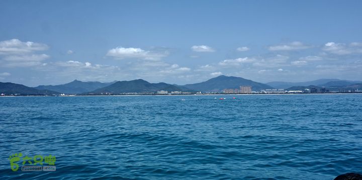 2014-03-27 三亚东岛+西岛串联横渡-创造新的历史！DSC08430