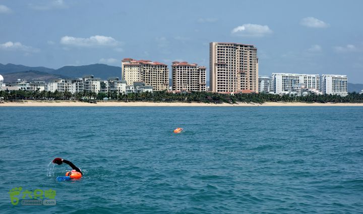 2014-03-27 三亚东岛+西岛串联横渡-创造新的历史！DSC08564