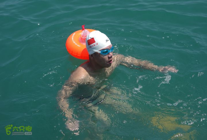 2014-03-27 三亚东岛+西岛串联横渡-创造新的历史！DSC08571