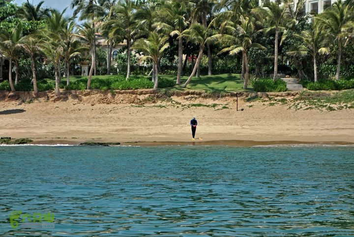 2014-03-27 三亚东岛+西岛串联横渡-创造新的历史！DSC08592