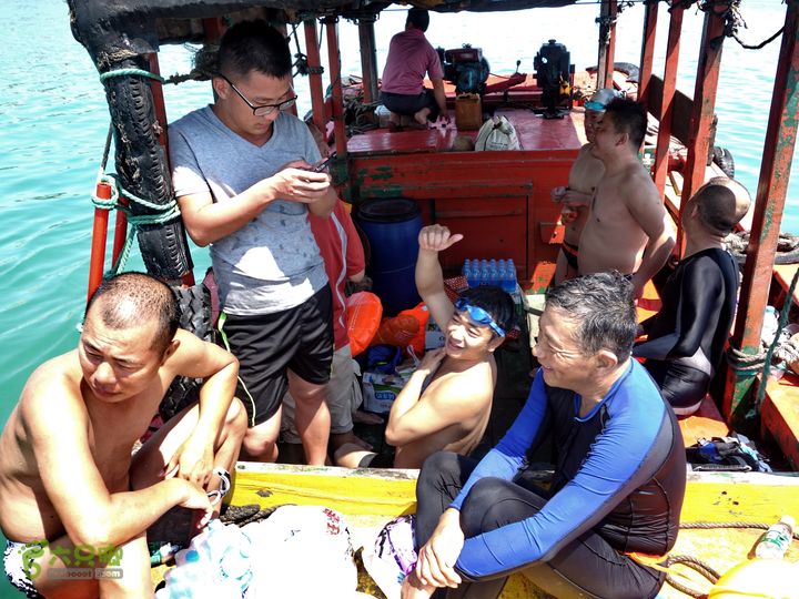 2014-03-27 三亚东岛+西岛串联横渡-创造新的历史！DSC08598