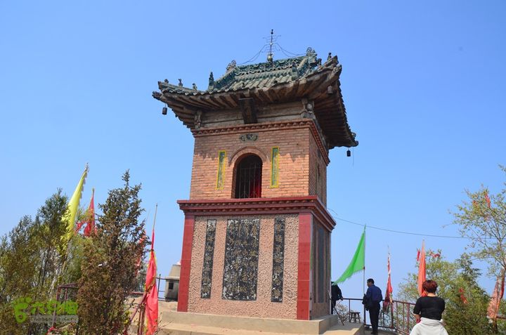 骑行周至九峰乡登虎头山魁星楼DSC_0084