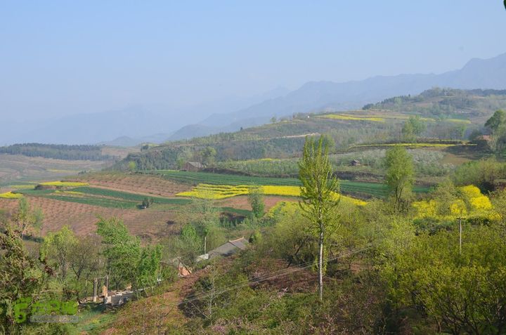 骑行周至九峰乡登虎头山魁星楼DSC_0189