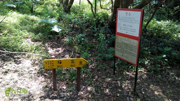 广州1778户外～香港凤凰径第12段徒步2014-04-27 11:22:17往梅窝方向3.5公里，还需要1个小时