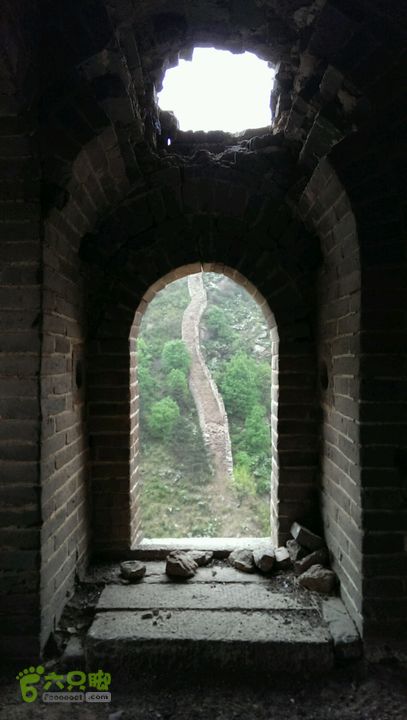 涞源长城：唐子沟-天桥村-杨兰峪-国道至浮图峪山雨晚急，只好落脚沟里的天井楼了。十九，好！