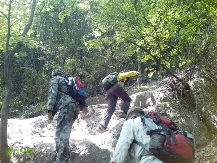 方岩线路全程13公里爬上去