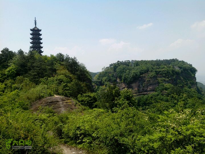 方岩线路全程13公里方岩