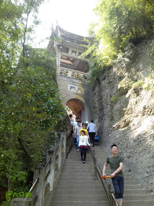 方岩线路全程13公里天门