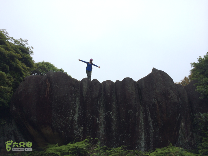 赤鲤村口观音亭--头梳山--火焰石山--金瓜石--观音桥圈越2014-05-10 14:15:17