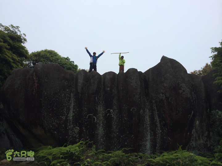 赤鲤村口观音亭--头梳山--火焰石山--金瓜石--观音桥圈越2014-05-10 14:14:39