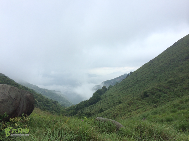赤鲤村口观音亭--头梳山--火焰石山--金瓜石--观音桥圈越2014-05-10 14:06:16