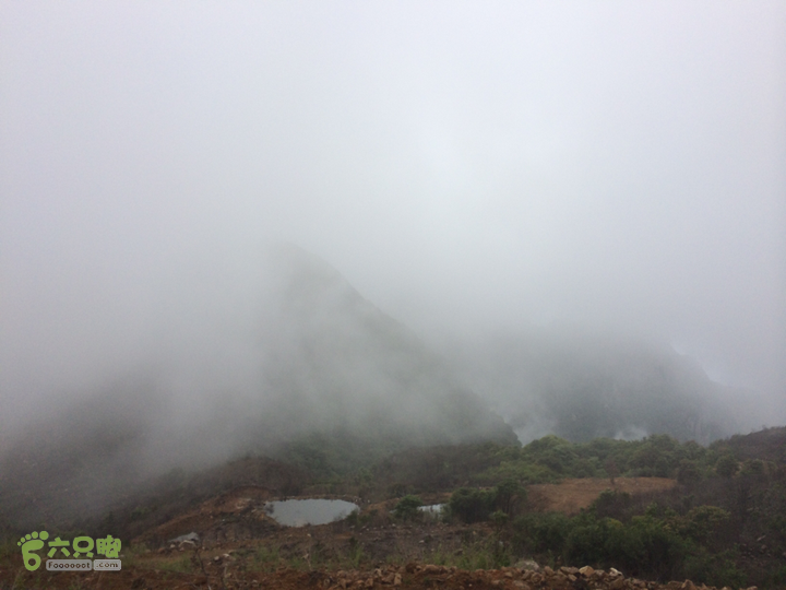 赤鲤村口观音亭--头梳山--火焰石山--金瓜石--观音桥圈越2014-05-10 13:25:13