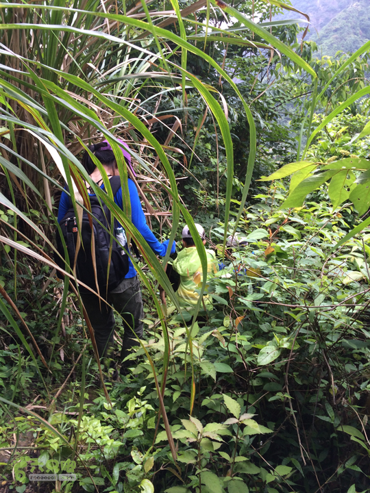 赤鲤村口观音亭--头梳山--火焰石山--金瓜石--观音桥圈越2014-05-10 15:17:10