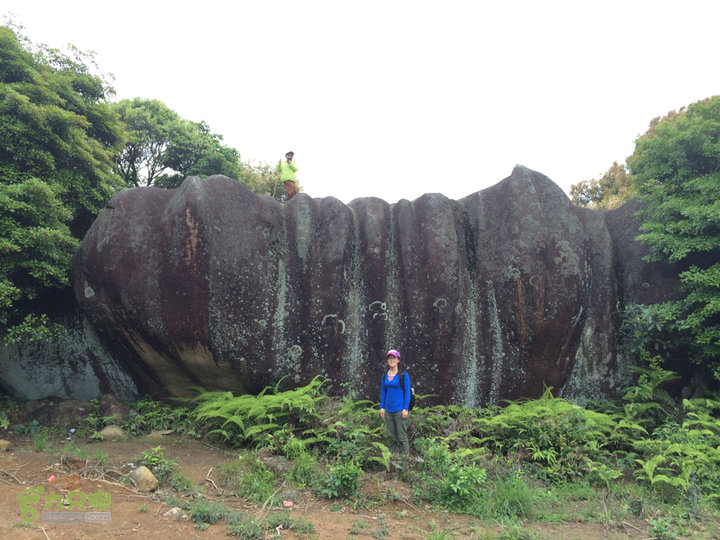 赤鲤村口观音亭--头梳山--火焰石山--金瓜石--观音桥圈越2014-05-10 14:14:11
