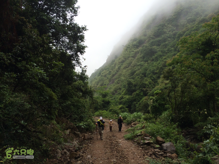赤鲤村口观音亭--头梳山--火焰石山--金瓜石--观音桥圈越2014-05-10 10:42:14