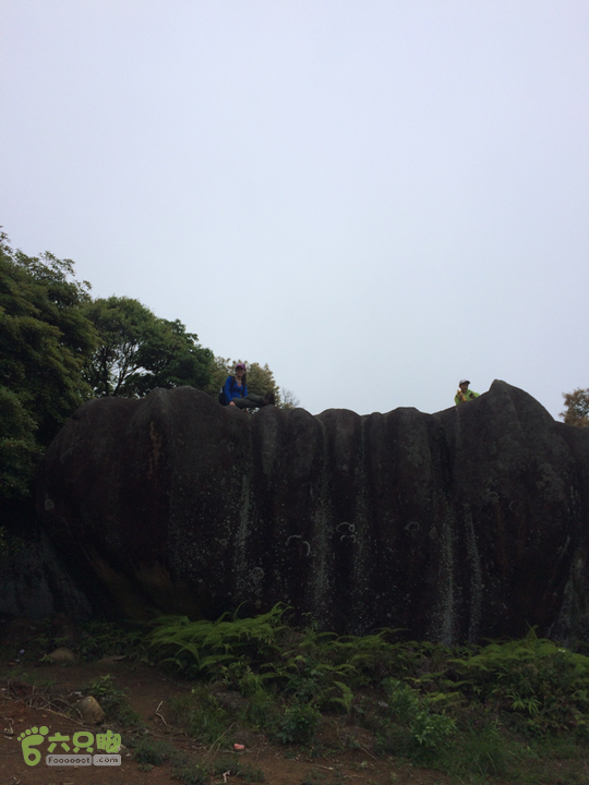赤鲤村口观音亭--头梳山--火焰石山--金瓜石--观音桥圈越2014-05-10 14:15:31