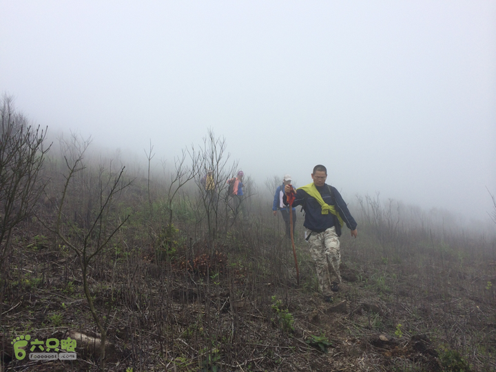 赤鲤村口观音亭--头梳山--火焰石山--金瓜石--观音桥圈越2014-05-10 13:07:43