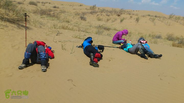 2014年五一库布齐沙漠第二次穿越午饭地点