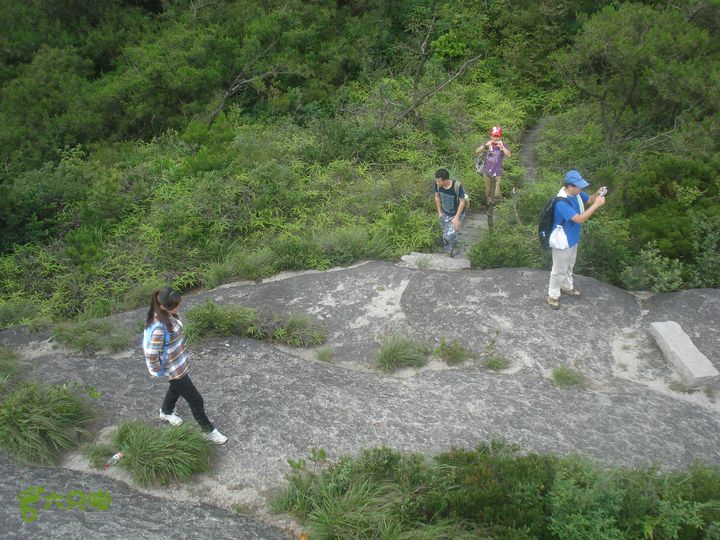 君竹环岛一旺岐楼水库一君山横路一叠石升官石一君竹石阶路尽头