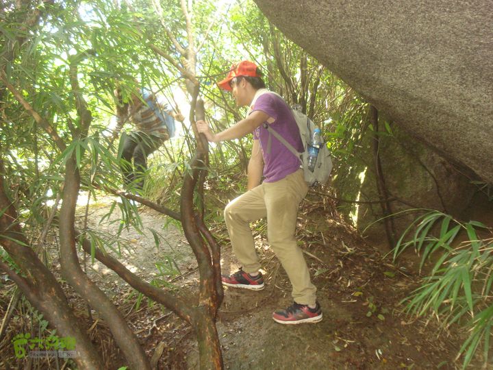 君竹环岛一旺岐楼水库一君山横路一叠石升官石一君竹下山好多地方比较陡