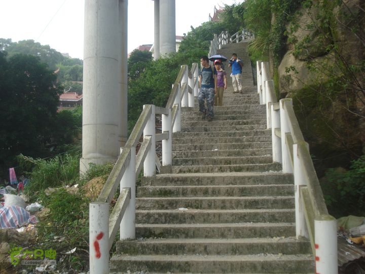 君竹环岛一旺岐楼水库一君山横路一叠石升官石一君竹到了山脚