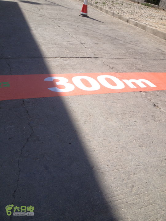 2014五岳寨越野赛2014-06-07 15:58:06公路坡起3.8公里，还剩300米到终点