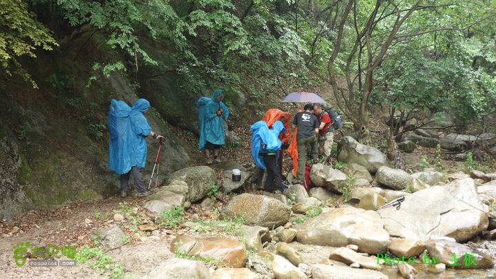 七峪沟-大河面-韭菜崖穿上了雨衣