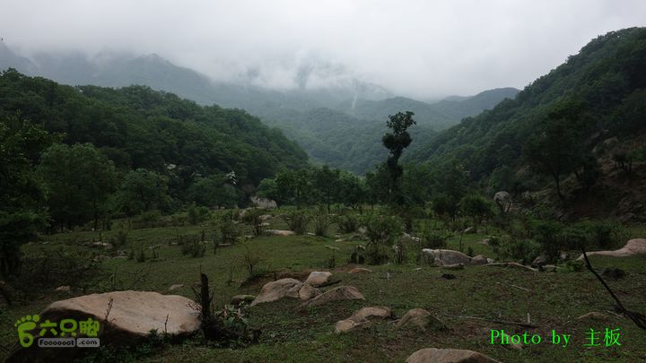 七峪沟-大河面-韭菜崖远望麦穗山