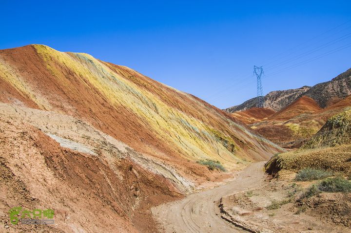 行知中国（张掖站）万佛峡-九排松-大瓷窑-丹霞D3指示牌3