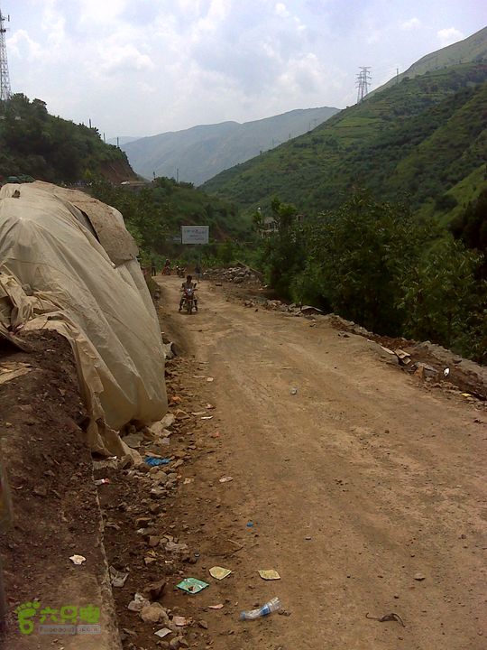 云南鲁甸6.5级地震救灾轨迹之公羊队杭州--鲁甸行车线路灾区路况