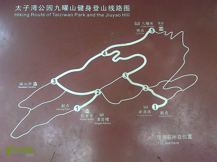 最美杭州毅行线（20140725柳叶刀原创）登山路线图