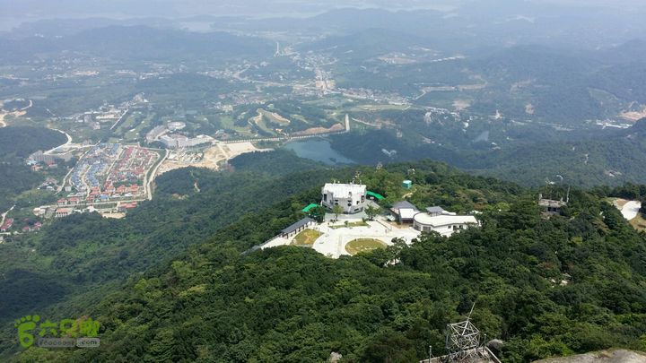 惠州 罗浮山 索道爬山一