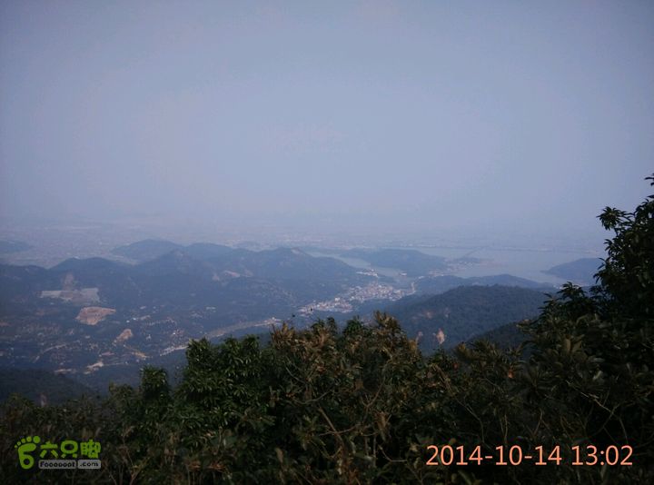 白洋瀑布-栲栳山-上林湖环线杜白湖