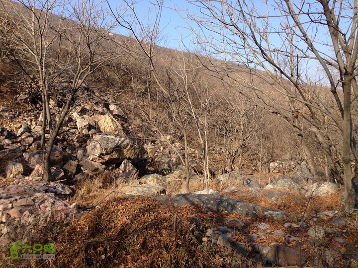 20141108--京西古道-徒步-王平-峰口庵-圈门徒步-京西古道- (26)  崎岖山路进行中。。。。