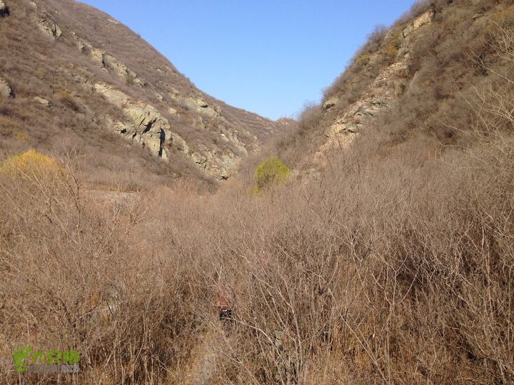 20141108--京西古道-徒步-王平-峰口庵-圈门徒步-京西古道- (44)  崎岖山路进行中。。。。