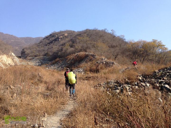 20141108--京西古道-徒步-王平-峰口庵-圈门徒步-京西古道- (53)--  崎岖山路进行中。。。。