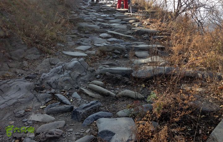 20141108--京西古道-徒步-王平-峰口庵-圈门徒步-京西古道- (82) -- 峰口庵向南 ， 就是马蹄印路！