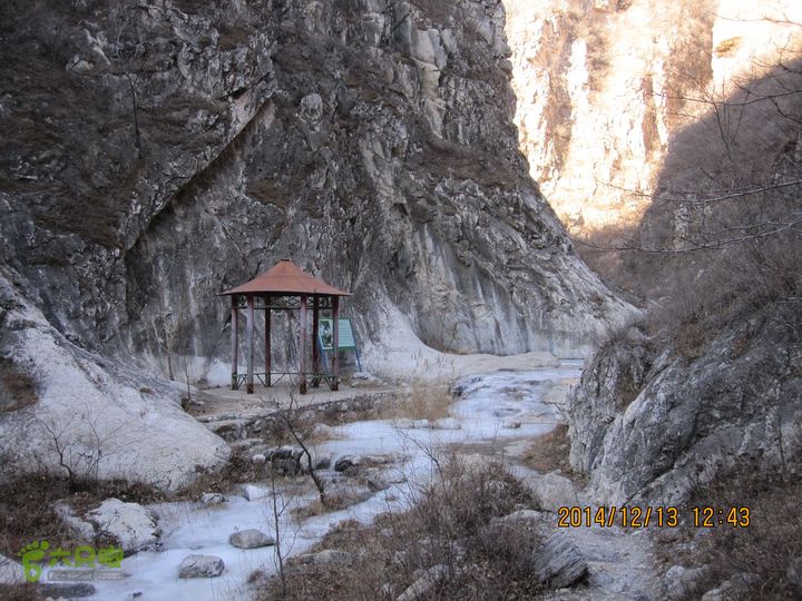 20141213居庸关-九仙庙-磨盘山-虎峪-沟崖-昭陵虎峪景区的黑龙潭景点