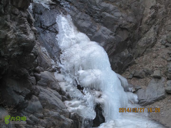20141227付家台-刘公沟-髽鬏山-清水尖-十八潭景区景点“第二瀑布”
