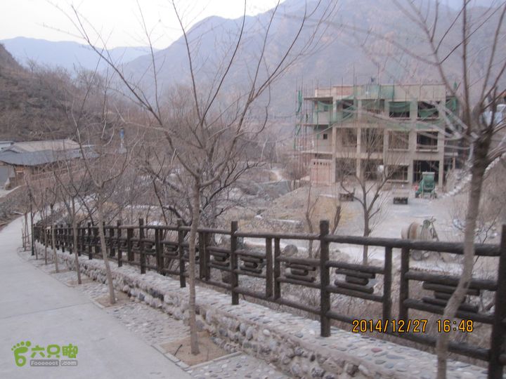 20141227付家台-刘公沟-髽鬏山-清水尖-十八潭十八潭景区沟口南侧