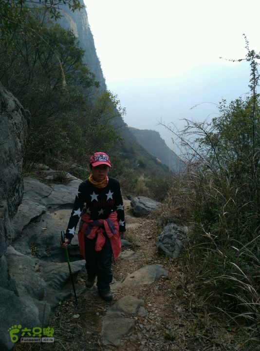 徒步长江三峡之六神女峰2015-02-08 09:41:43