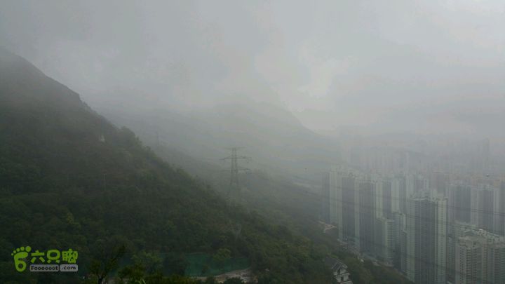 香港九龙屋脊连穿：笔架山-狮子山-飞鹅山沙田