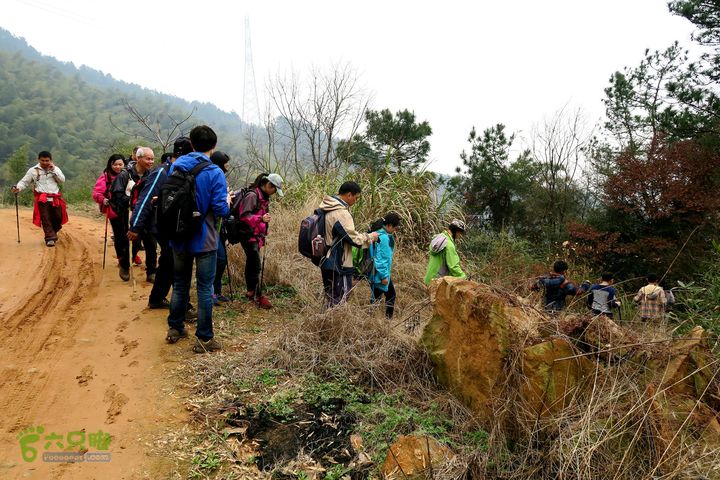 20150314金华智者寺——霞客古道——北山第一庙抄近路下山。