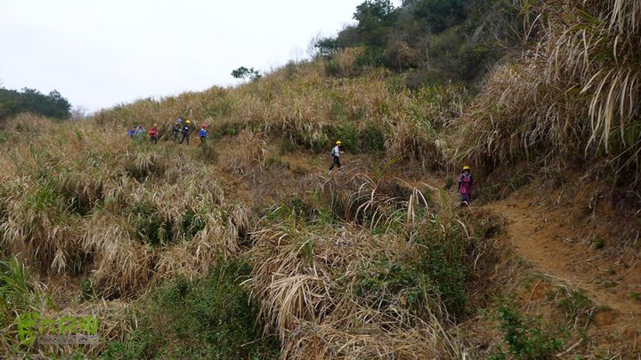 瓯北山脊这里的小路迂回曲折