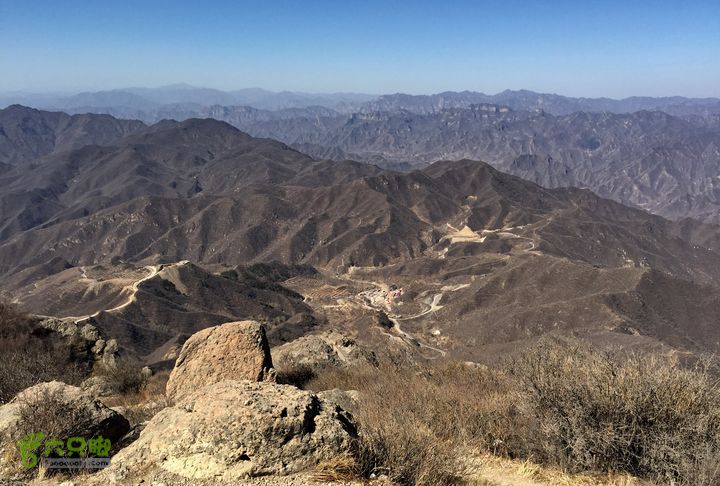20150320-21骑行阳台山-妙峰山-禅房 （下篇）150321-涧沟村-妙峰山主峰-禅房-上苇甸村 (妙峰山主峰--一览众山小！)