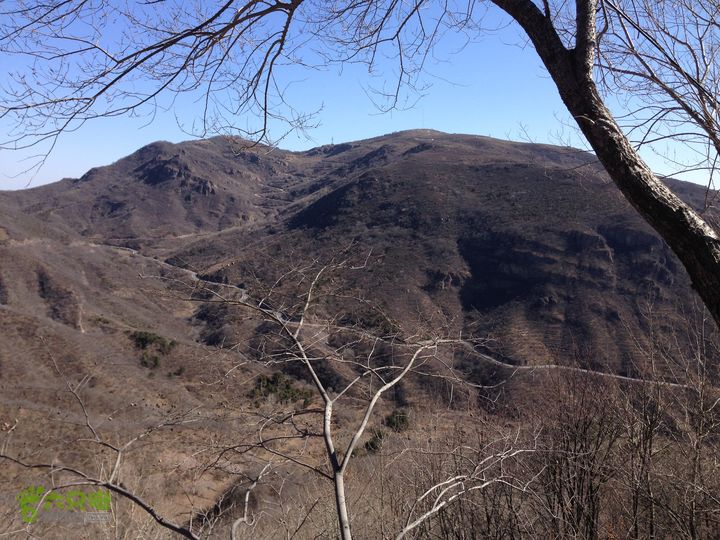 20150320-21骑行阳台山-妙峰山-禅房 （下篇）150321-涧沟村-妙峰山主峰-禅房-上苇甸村 (看远处-阳台山主峰)