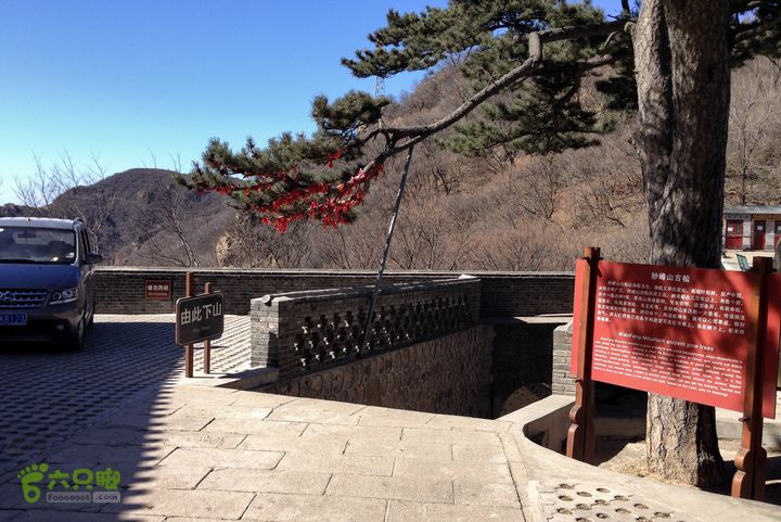 20150320-21骑行阳台山-妙峰山-禅房 （下篇）150321-涧沟村-妙峰山主峰-禅房-上苇甸村 (徒步下山路口台阶)