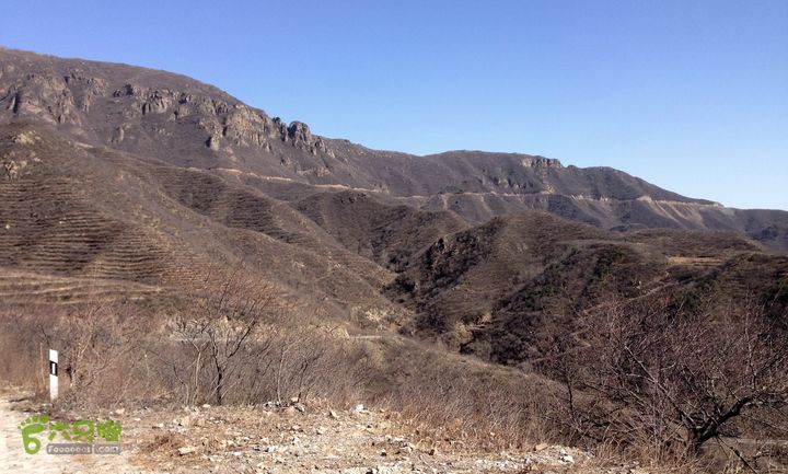 20150320-21骑行阳台山-妙峰山-禅房 （下篇）150321-涧沟村-妙峰山主峰-禅房-上苇甸村 (回望刚过来的路)